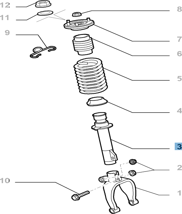 Alfa romeo store shock absorbers
