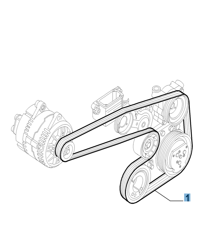 Multi hot sale v belt