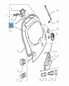 Complete tailgate for Alfa Romeo 147 (2000-2010)