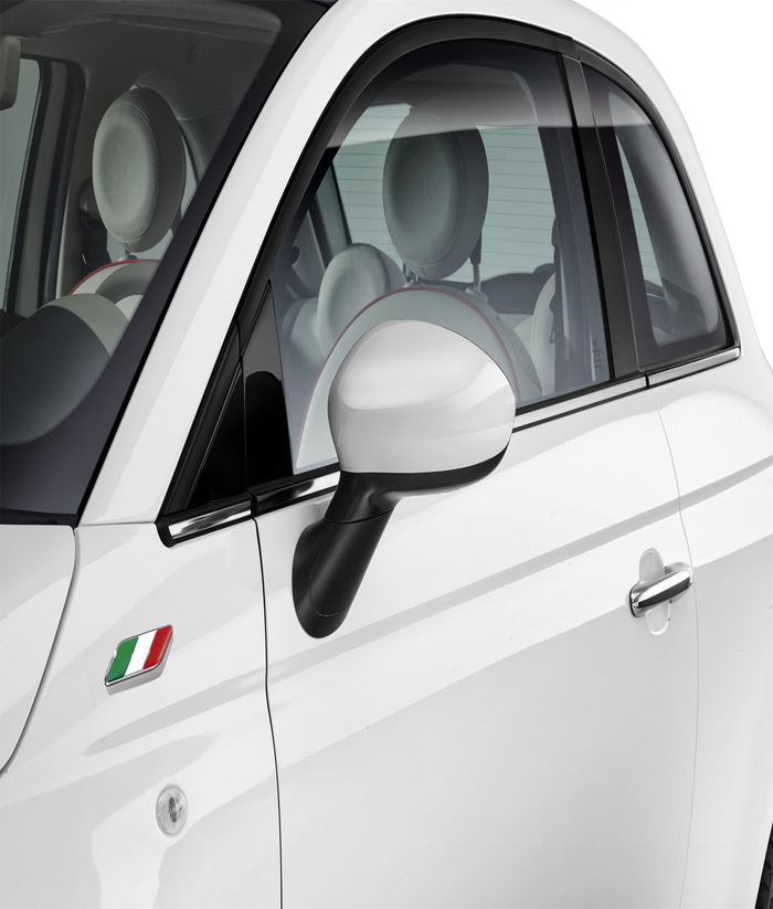 Fiat 500 sale mirror caps