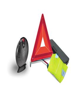 Safety kit with triangle and reflective vest for Fiat Professional Talento
